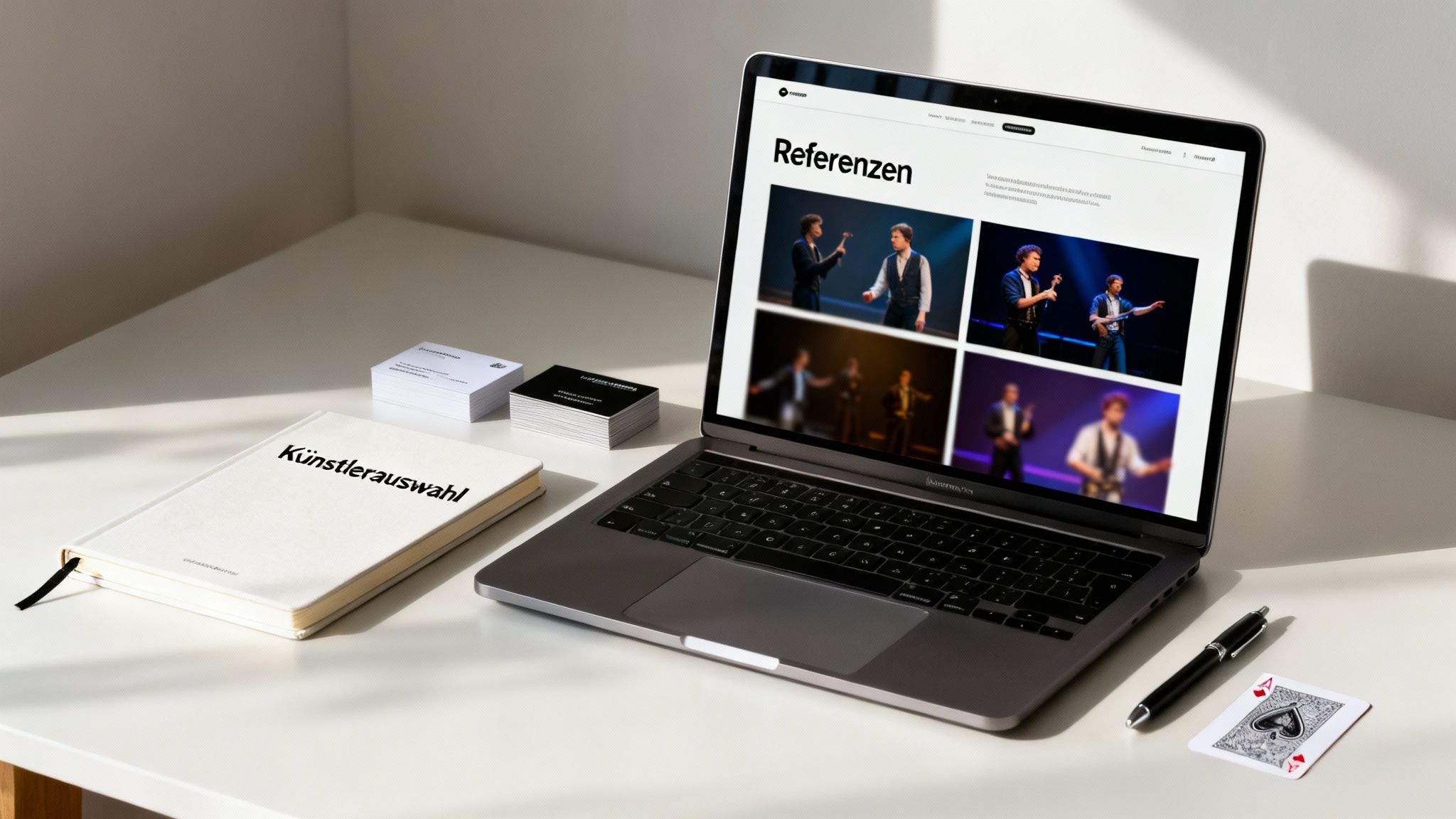 Referenzen zur Eventplanung und Zauberer