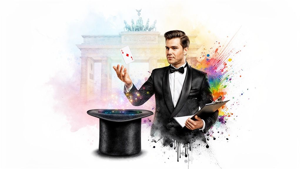magician book berlin magic show