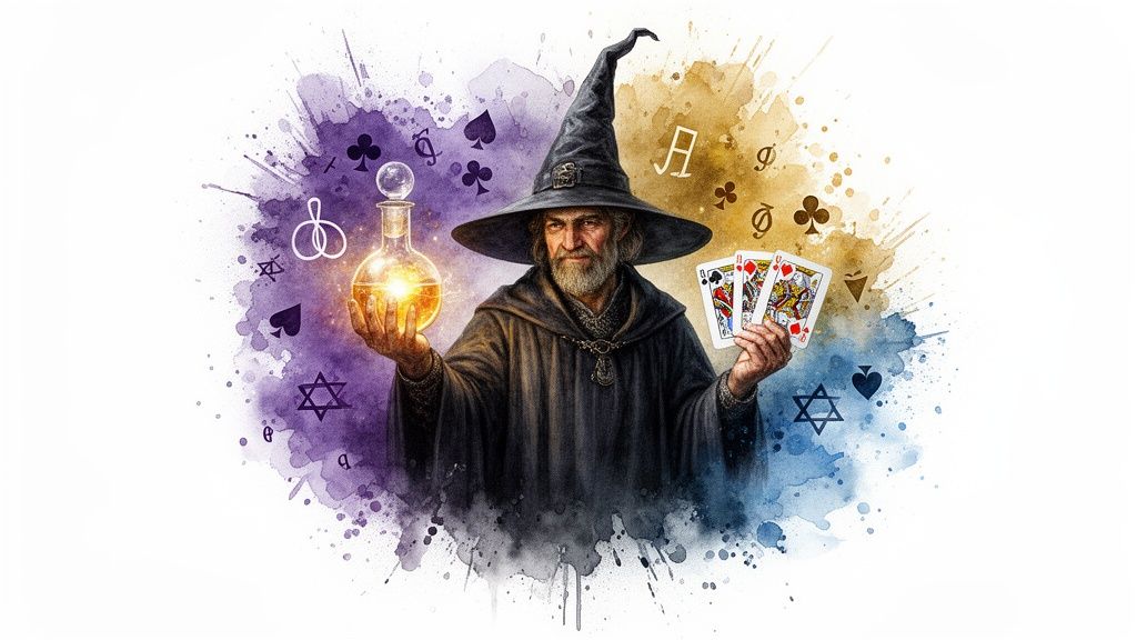 medieval wizard magic