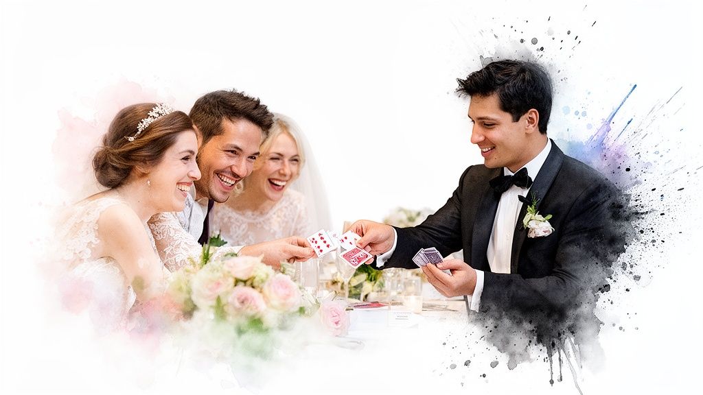 wedding magician wedding magic