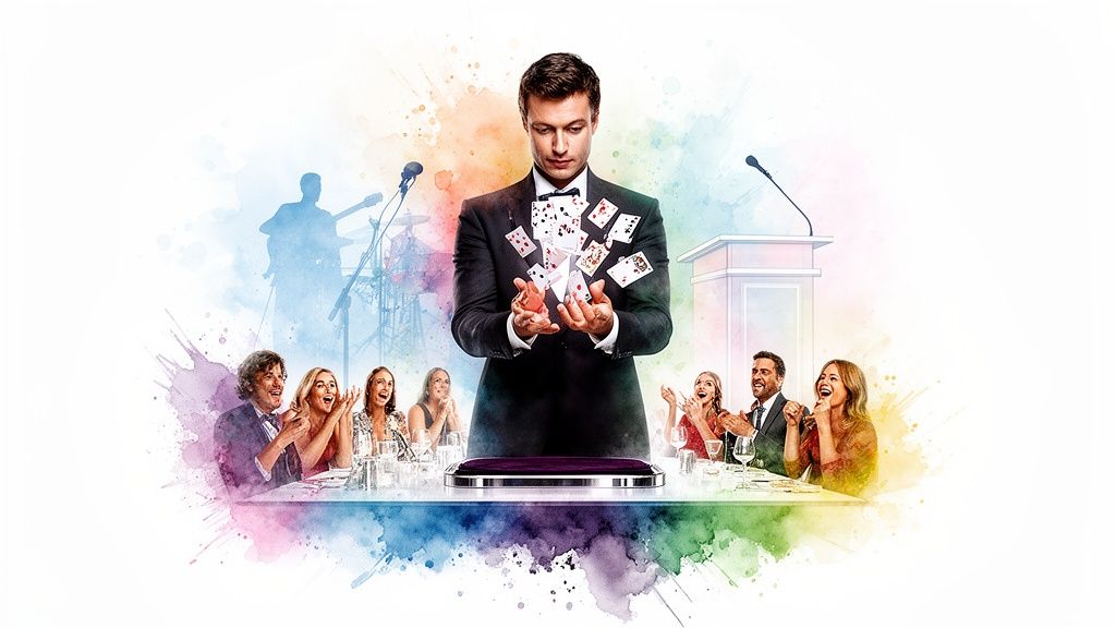 artist for events magician