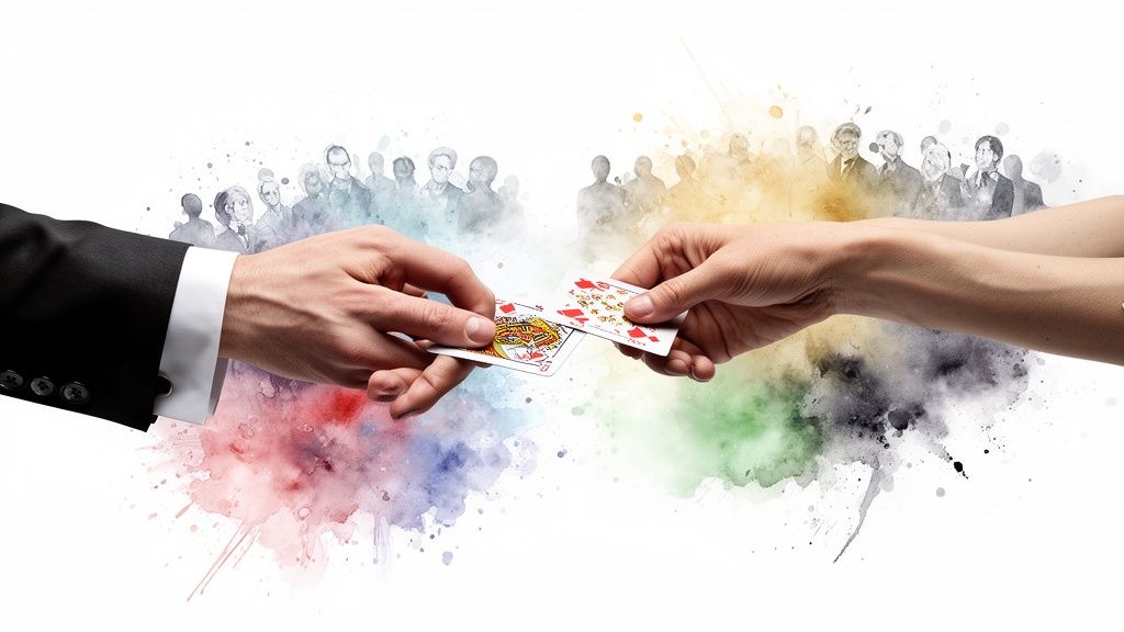 close up magic magic cards