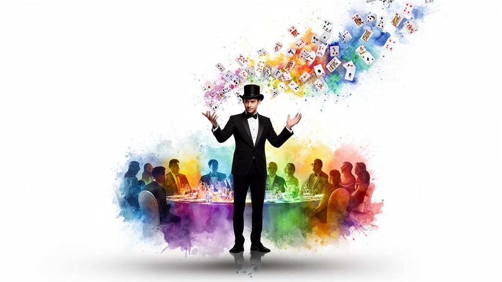 magician for events magic show