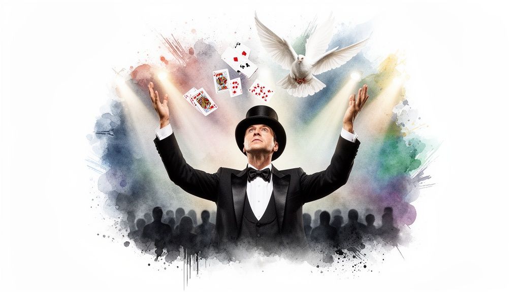 stage magic magic show