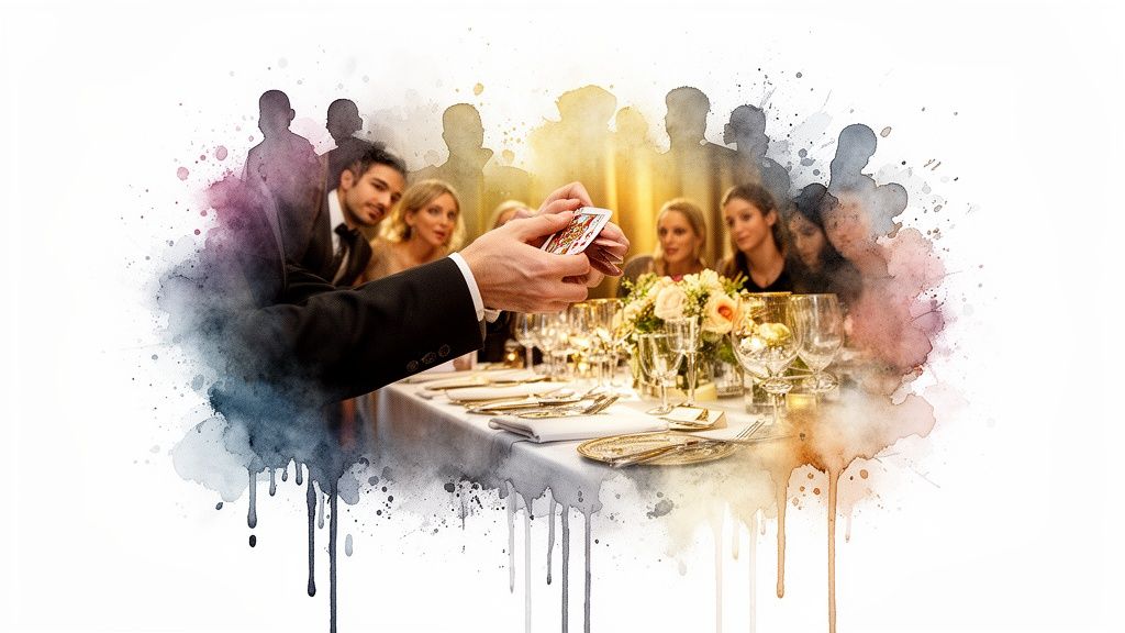 table magic card trick